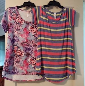 Bundle deal! 2 Lularoe Classic Tee's